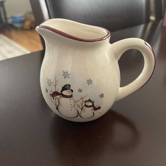 Royal Seasons Snowman Christmas Table Coffee/Dinner Set Holidays 8 pcs - Picture 7 of 12